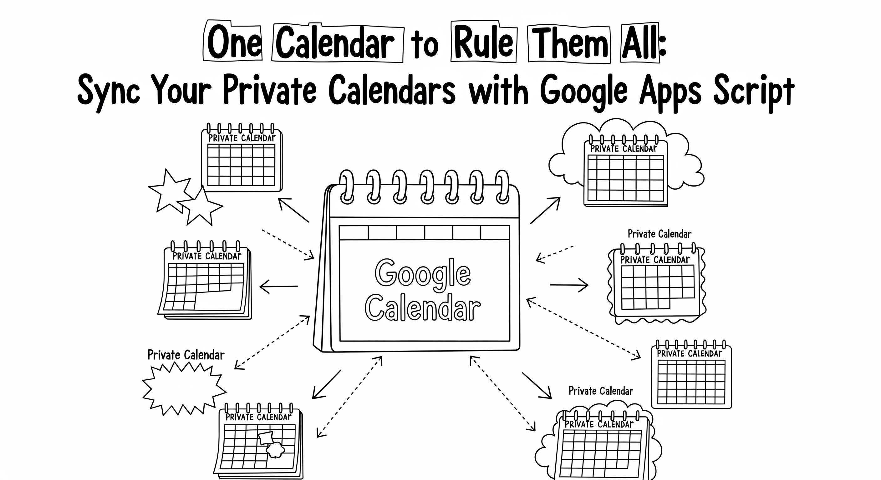 One Calendar to Rule Them All: Sync Your Private Calendars with Google Apps Script